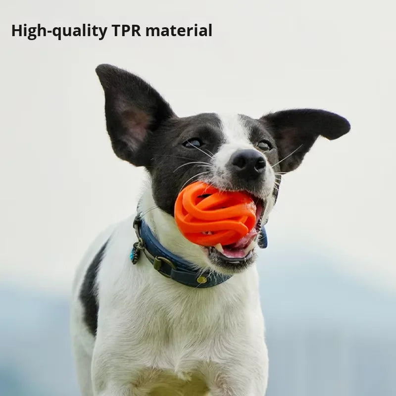 Breathe Easy TPR Bite-Resistant Hollow Floating Food-Leaking Teething Dog Air Fetch Ball Toy Hot Sale for Dogs & Cats