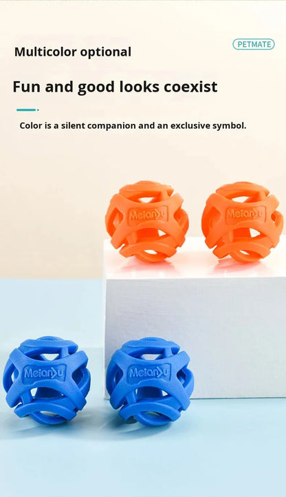Breathe Easy TPR Bite-Resistant Hollow Floating Food-Leaking Teething Dog Air Fetch Ball Toy Hot Sale for Dogs & Cats
