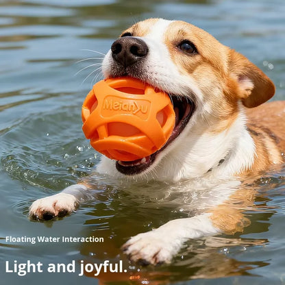 Breathe Easy TPR Bite-Resistant Hollow Floating Food-Leaking Teething Dog Air Fetch Ball Toy Hot Sale for Dogs & Cats