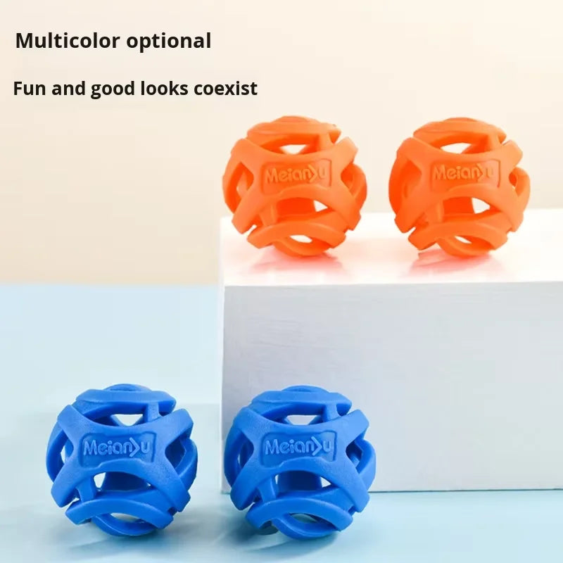 Breathe Easy TPR Bite-Resistant Hollow Floating Food-Leaking Teething Dog Air Fetch Ball Toy Hot Sale for Dogs & Cats