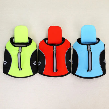Pet Dog Hand-Held Life Jacket Towing Swimming Suit for Small Medium and Large Dogs to Play in Water and Cool down in Summer